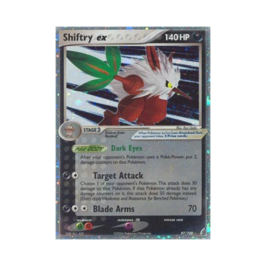 Pokemon TCG Shiftry ex RHe EX Crystal Guardians (English Ver.)