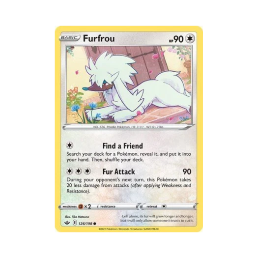 포켓몬 TCG 트리미앙 C 칠링 레인 (영문판)