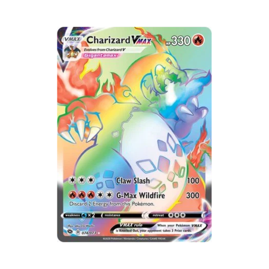 Pokemon TCG Charizard VMAX RR Champion's Path (English Ver.)