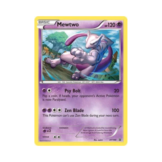 Pokemon TCG Mewtwo P XY Promos (English Ver.)