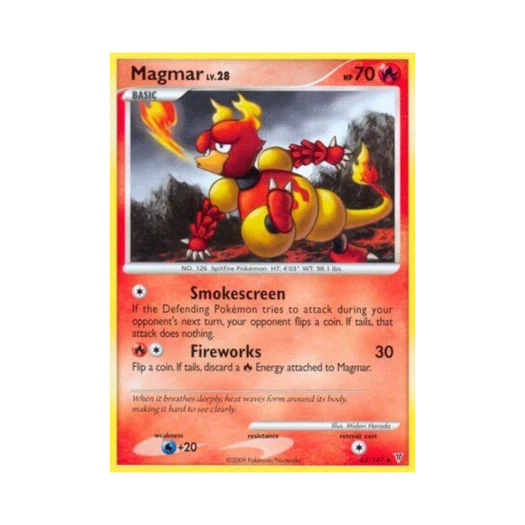 Pokemon TCG Magmar U Supreme Victors (English Ver.)