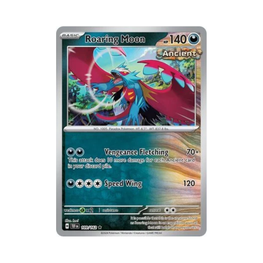 포켓몬 TCG 고동치는달 R 템포럴 포시스 (영문판)