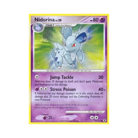포켓몬 TCG 니드리나 C 라이징 라이벌스 (영문판)