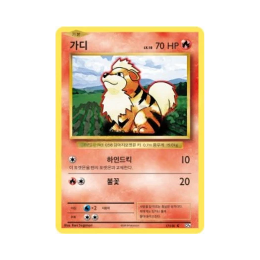 포켓몬 TCG 가디 C 베이스 팩 20주년 기념 (한글판)