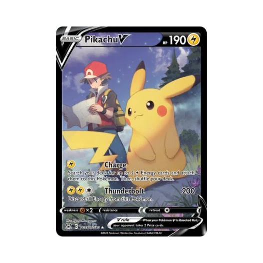 Pokemon TCG Pikachu V HRV Lost Origin (English Ver.)