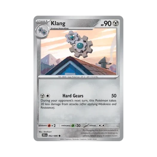 Pokemon TCG Klang C Black Bolt (English Ver.)