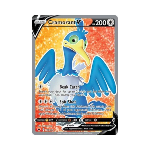 Pokemon TCG Cramorant V RU Sword & Shield (English Ver.)