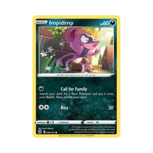 포켓몬 TCG 메롱꿍 C 브릴리언트 스타즈 (영문판)