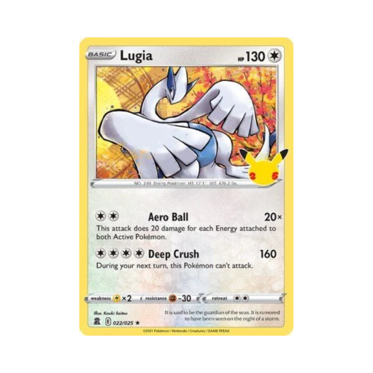 포켓몬 TCG 루기아 R 셀레브레이션즈 (영문판)