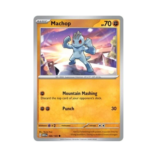 Pokemon TCG Machop C Scarlet & Violet 151 (English Ver.)