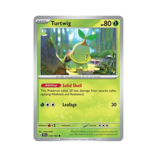 포켓몬 TCG 모부기 C 템포럴 포시스 (영문판) 카드 이미지