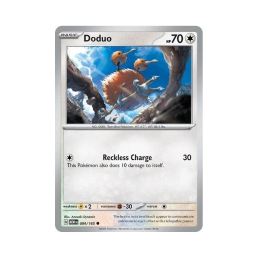 Pokemon TCG Doduo C Scarlet & Violet 151 (English Ver.)