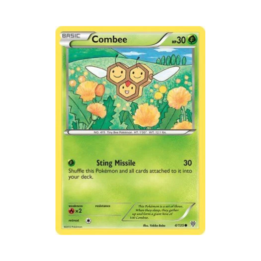 Pokemon TCG Combee C Plasma Storm (English Ver.)
