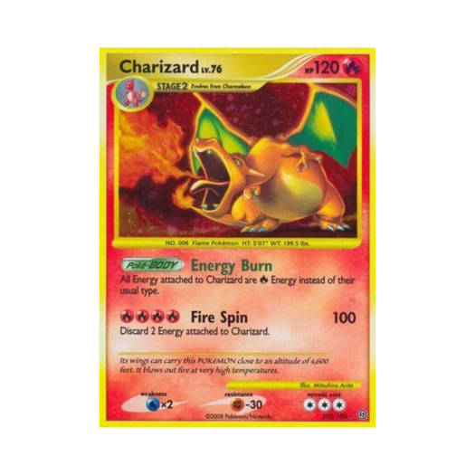포켓몬 TCG 리자몽 RS 스톰프론트 (영문판)