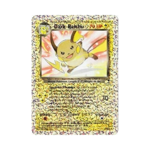 Pokemon TCG Dark Raichu RH Box Toppers Legendary Collection (English Ver.)