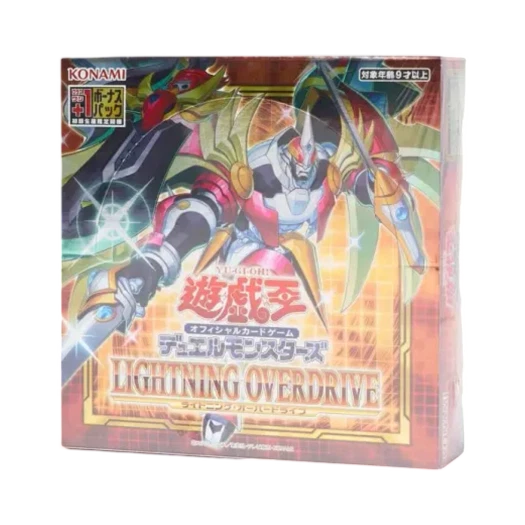 Yu-Gi-Oh OCG Duel Monsters Lightning Overdrive Box With 1 Bonus Pack (Pack of 30+1/Japanese Ver.)
