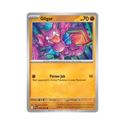 Pokemon TCG Gligar C Phantasmal Flames (English Ver.)