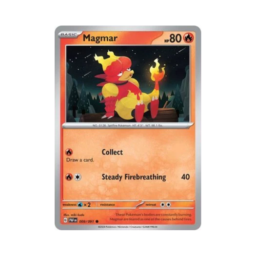 포켓몬 TCG 마그마 C 팔데아 페이트 (영문판) 카드 이미지