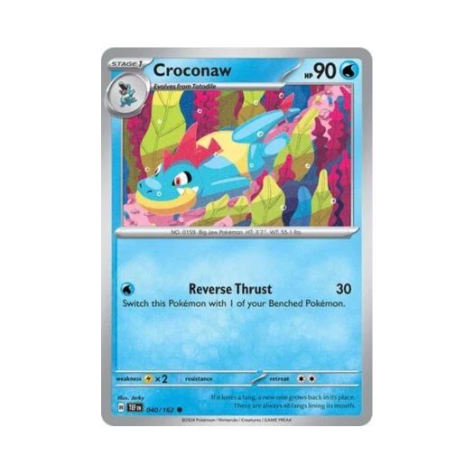 포켓몬 TCG 엘리게이 C 템포럴 포시스 (영문판) 카드 이미지