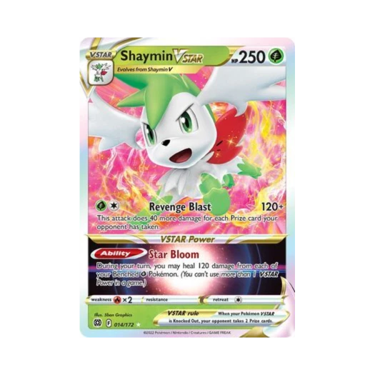 포켓몬 TCG 쉐이미 VSTAR HRV 브릴리언트 스타즈 (영문판)