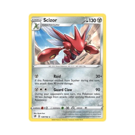 포켓몬 TCG 핫삼 R 레벌 크래시 (영문판)