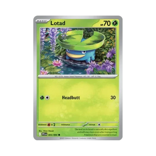 포켓몬 TCG 연꽃몬 C 판타스말 플레임즈 (영문판) 카드 이미지