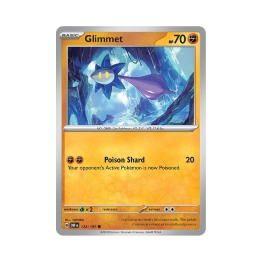Pokemon TCG Glimmet C Obsidian Flames (English Ver.)