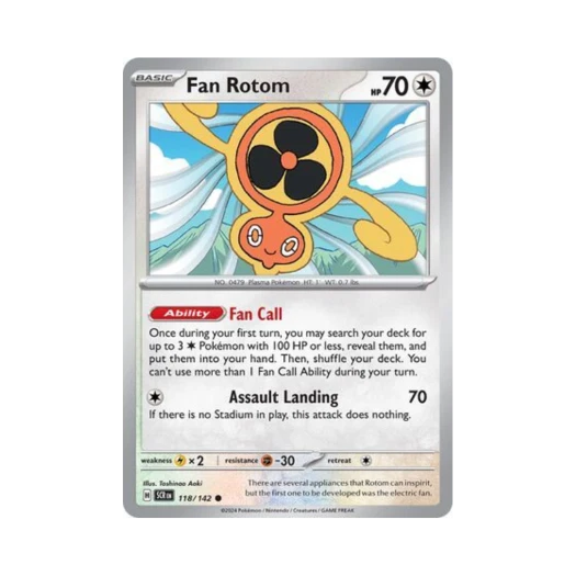 포켓몬 TCG 스핀 로토무 C 스텔라 크라운 (영문판) 카드 이미지