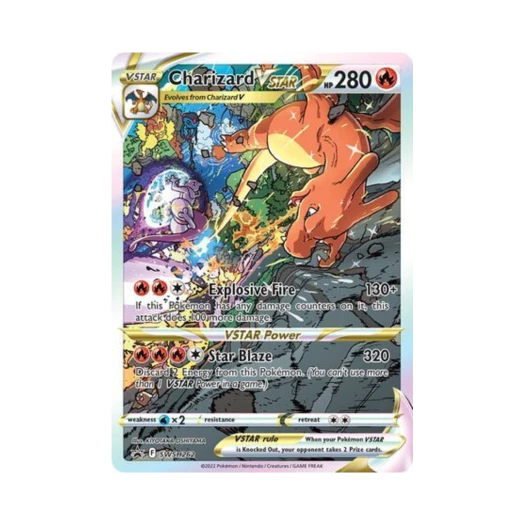 포켓몬 TCG 리자몽 VSTAR P 소드 & 실드 프로모카드 (영문판)