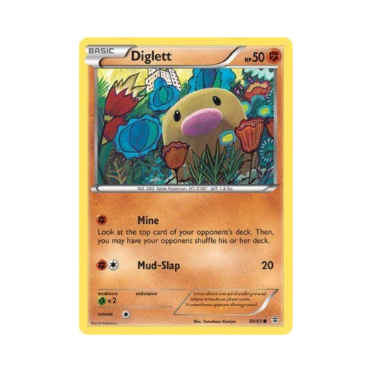 포켓몬 TCG 디그다 C 제네레이션즈 (영문판)