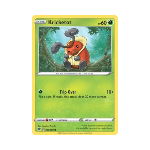 포켓몬 TCG 귀뚤뚜기 C 아스트랄 레디안스 (영문판)