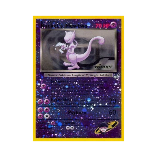 포켓몬 TCG 로켓단의 뮤츠 베스트 오브 게임 (영문판)