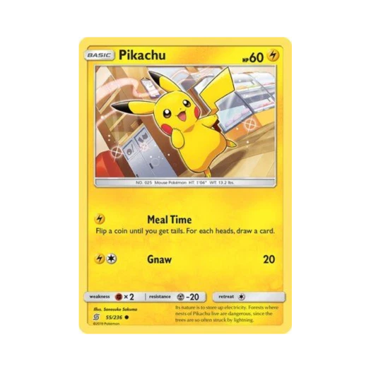 Pokemon TCG Pikachu C Unified Minds (English Ver.)