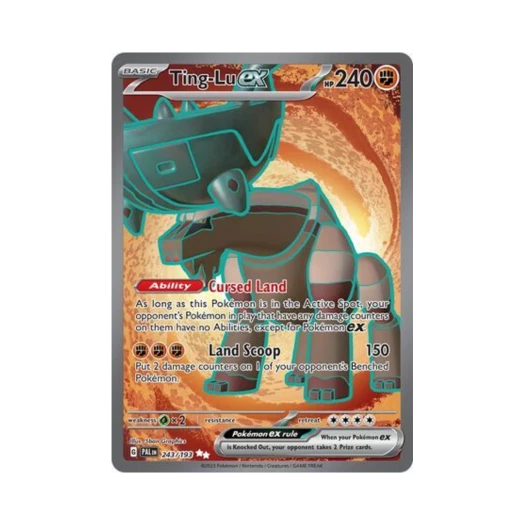 포켓몬 TCG 딩루 ex UR 팔데아 이볼브드 (영문판)