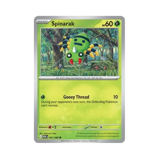 Pokemon TCG Spinarak C Perfect Order (English Ver.)