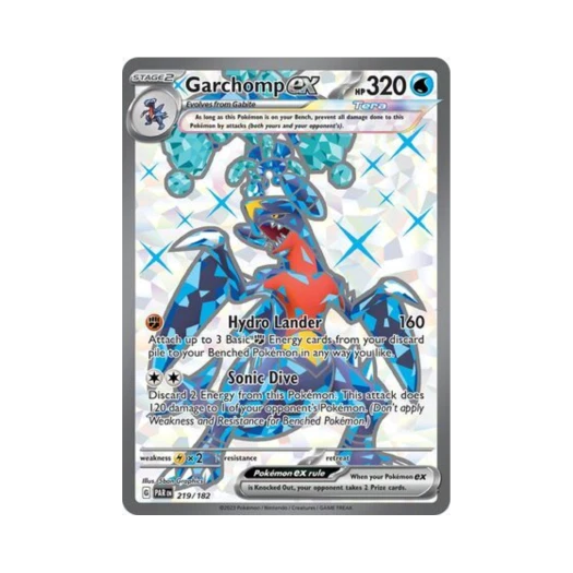 포켓몬 TCG 한카리아스 ex UR 파라독스 리프트 (영문판)