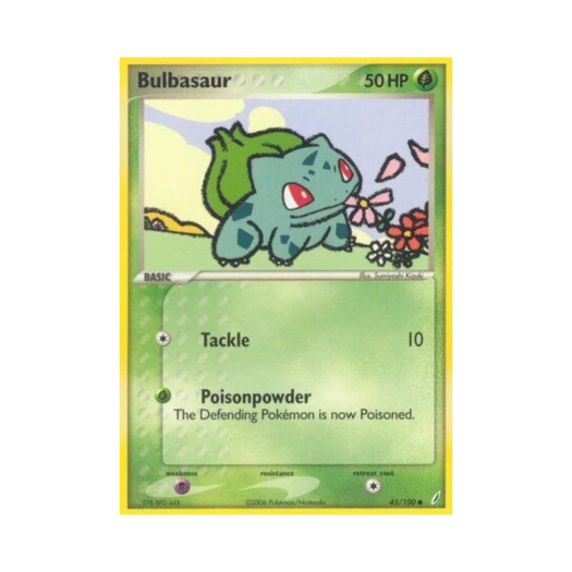 Pokemon TCG Bulbasaur C EX Crystal Guardians (English Ver.)