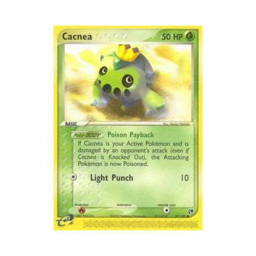 포켓몬 TCG 선인왕 C EX 샌드스톰 (영문판)