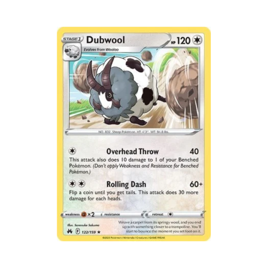 포켓몬 TCG 배우르 R 크라운 제니스 (영문판)
