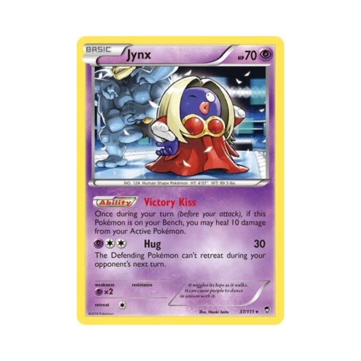 Pokemon TCG Jynx R Furious Fists (English Ver.)