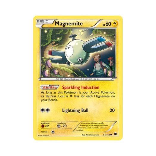 Pokemon TCG Magnemite C BREAKthrough (English Ver.)