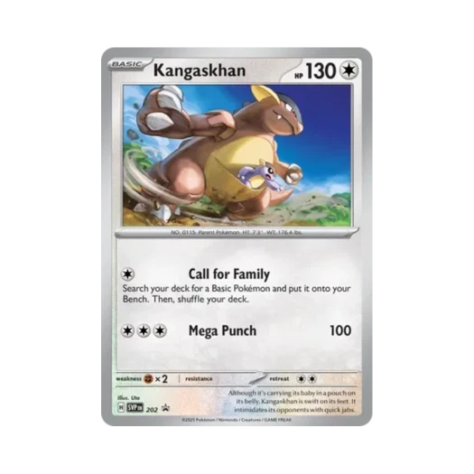 포켓몬 TCG 캥카 P 스칼렛 & 바이올렛 프로모 카드 (영문판)