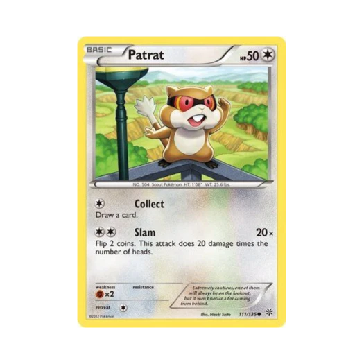 포켓몬 TCG 보르쥐 C 플라스마 스톰 (영문판)