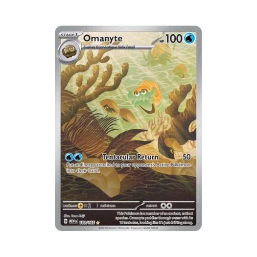 Pokemon TCG Omanyte IR Scarlet & Violet 151 (English Ver.)