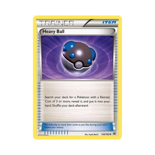포켓몬 TCG 헤비볼 U 브레이크스루 (영문판)