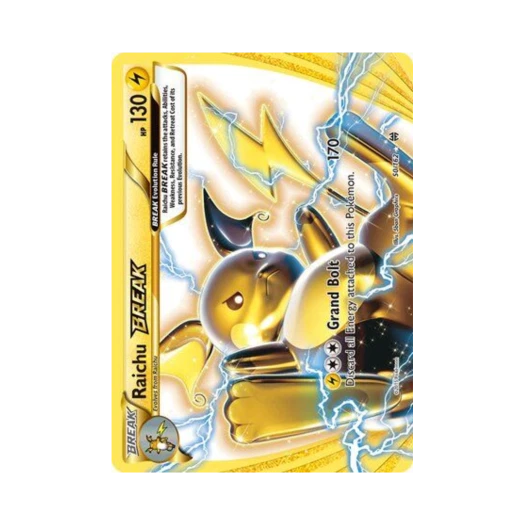 Pokemon TCG Raichu BREAK RB BREAKthrough (English Ver.)