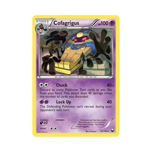 Pokemon TCG Cofagrigus R Dark Explorers (English Ver.)