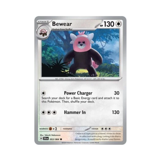 Pokemon TCG Bewear C Shrouded Fable (English Ver.)