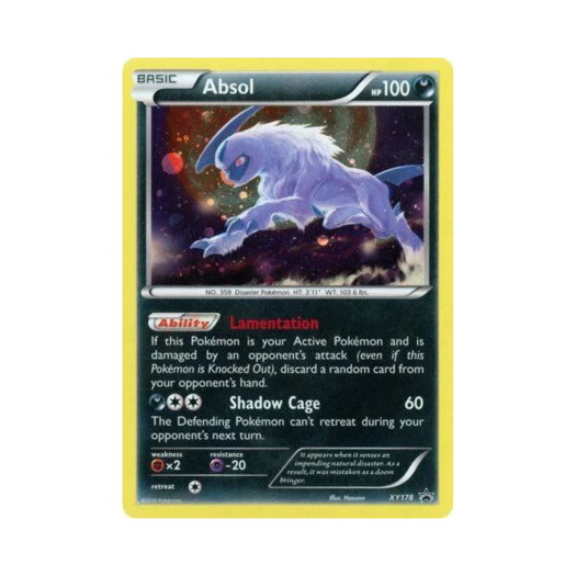포켓몬 TCG 앱솔 P XY 프로모 카드 (영문판)