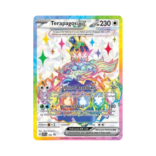 포켓몬 TCG 테라파고스 ex P 스칼렛 & 바이올렛 프로모 카드 (영문판)